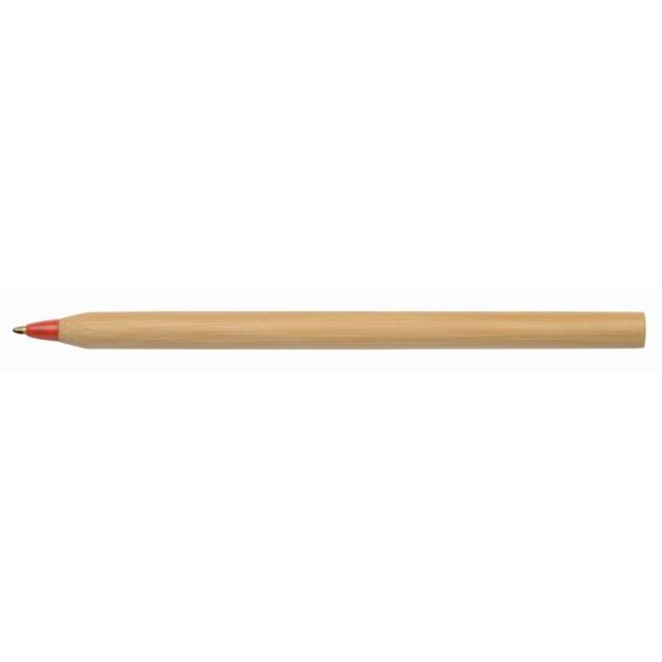 Bamboo ballpoint pen ESSENTIAL brown, red