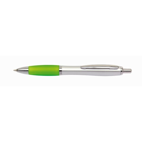 Ballpoint pen SWAY apple green, silver