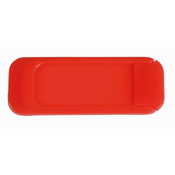 Webcam cover HIDE red