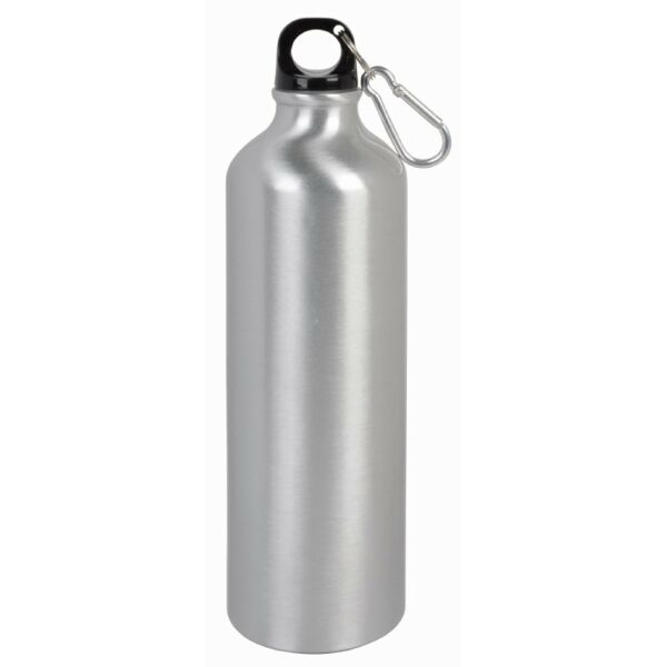 Aluminium drinking bottle BIG TRANSIT silver