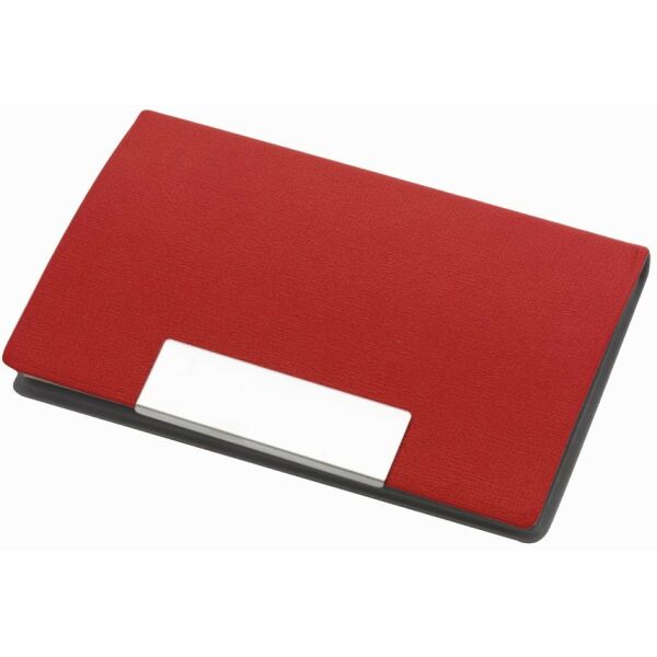 Business card holder ATLAS red