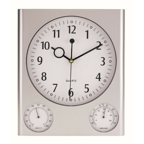 Rectangular wall clock SATURN