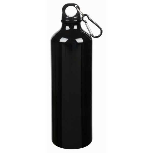 Aluminium drinking bottle BIG TRANSIT black