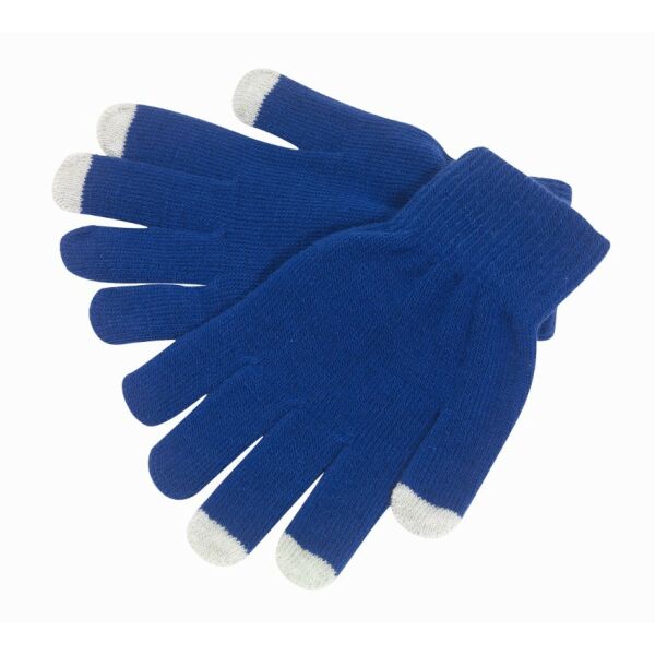 Touchscreen glove OPERATE blue