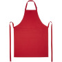 Andrea 240 g/m² apron with adjustable neck strap - Red