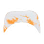 Batik Dye Curved Visor Cap - Black/White - One Size