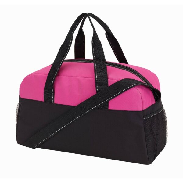 Sports bag FITNESS black, pink